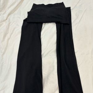 High Waisted Crossover Super Flare Legging